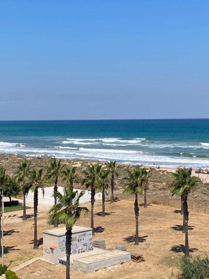 Apartamento A 100 Metros De La Playa Con Grande Terraza Y Vistas Al Mar Daimus Kültér fotó