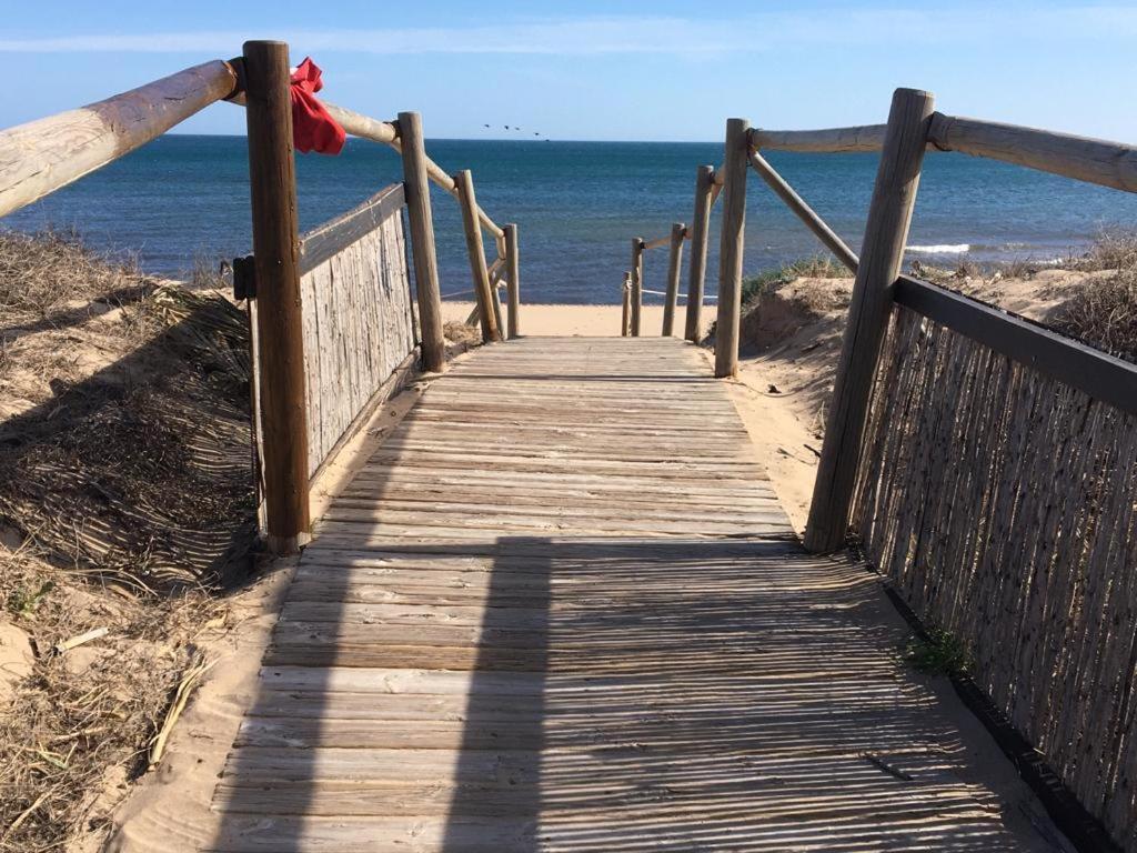 Apartamento A 100 Metros De La Playa Con Grande Terraza Y Vistas Al Mar Daimus Kültér fotó