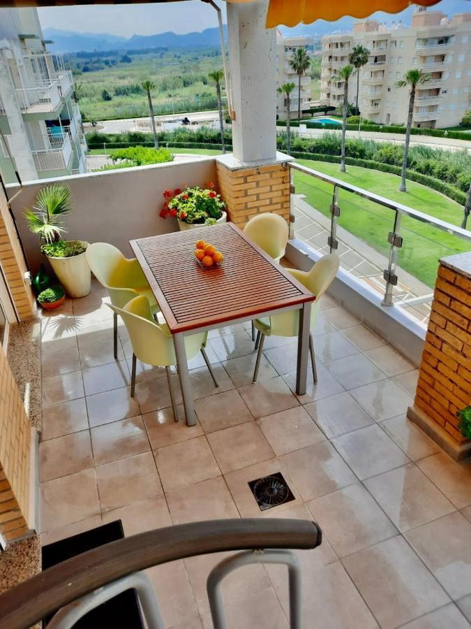 Apartamento A 100 Metros De La Playa Con Grande Terraza Y Vistas Al Mar Daimus Kültér fotó