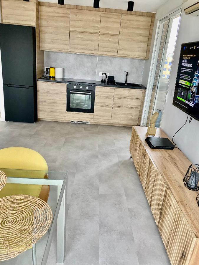 Apartamento A 100 Metros De La Playa Con Grande Terraza Y Vistas Al Mar Daimus Kültér fotó